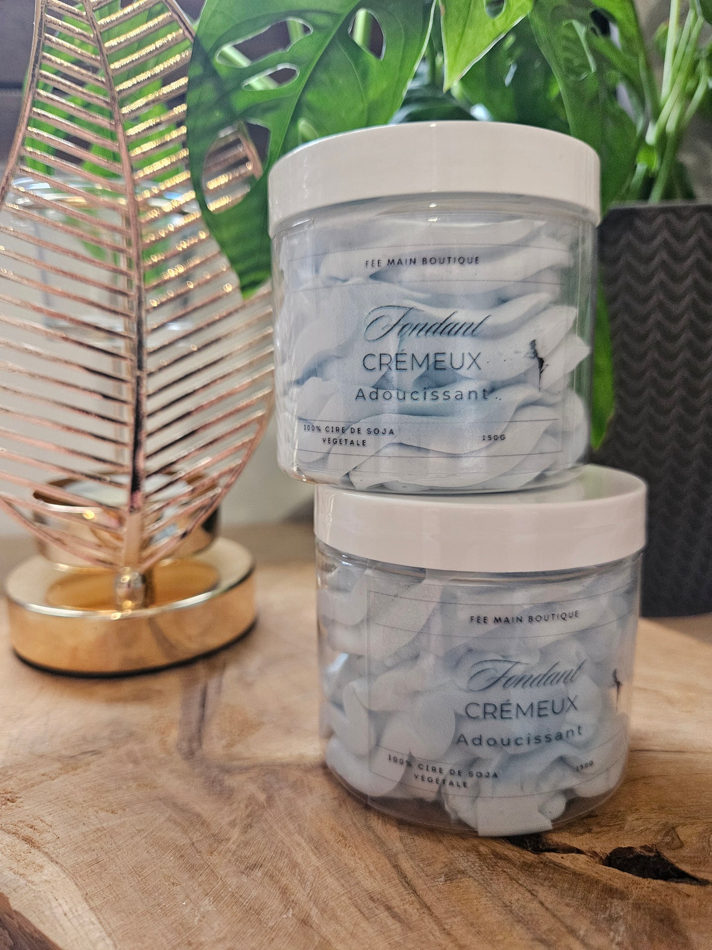 Fondant crémeux fleur de coton