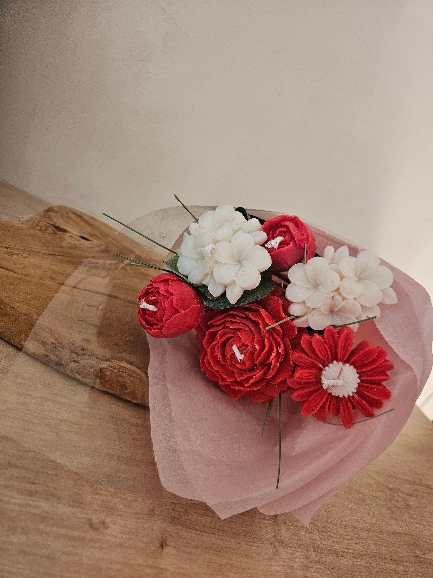 Bouquet de Fleur bougie