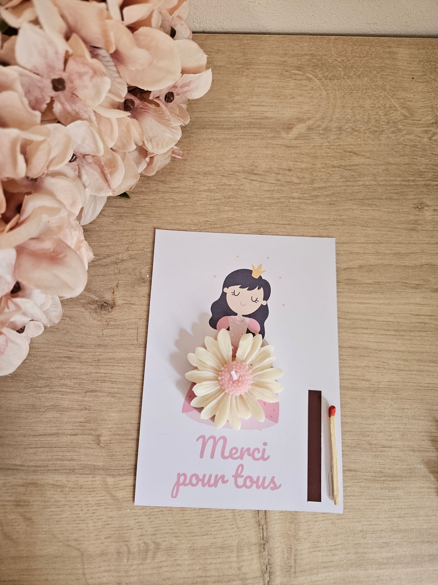 Carte parfumé princesse