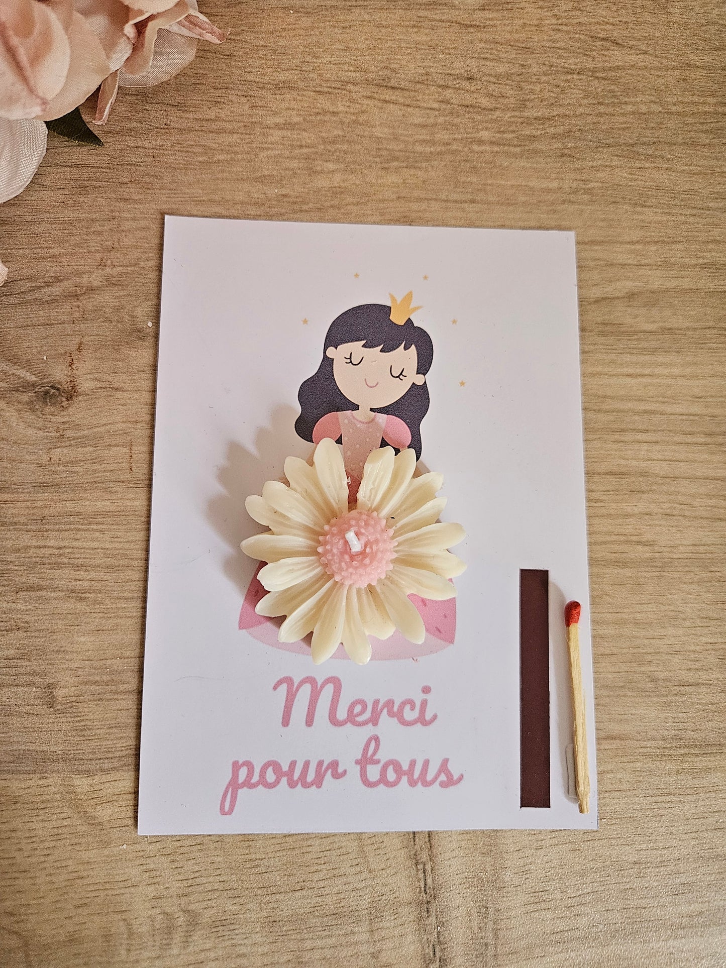 Carte parfumé princesse