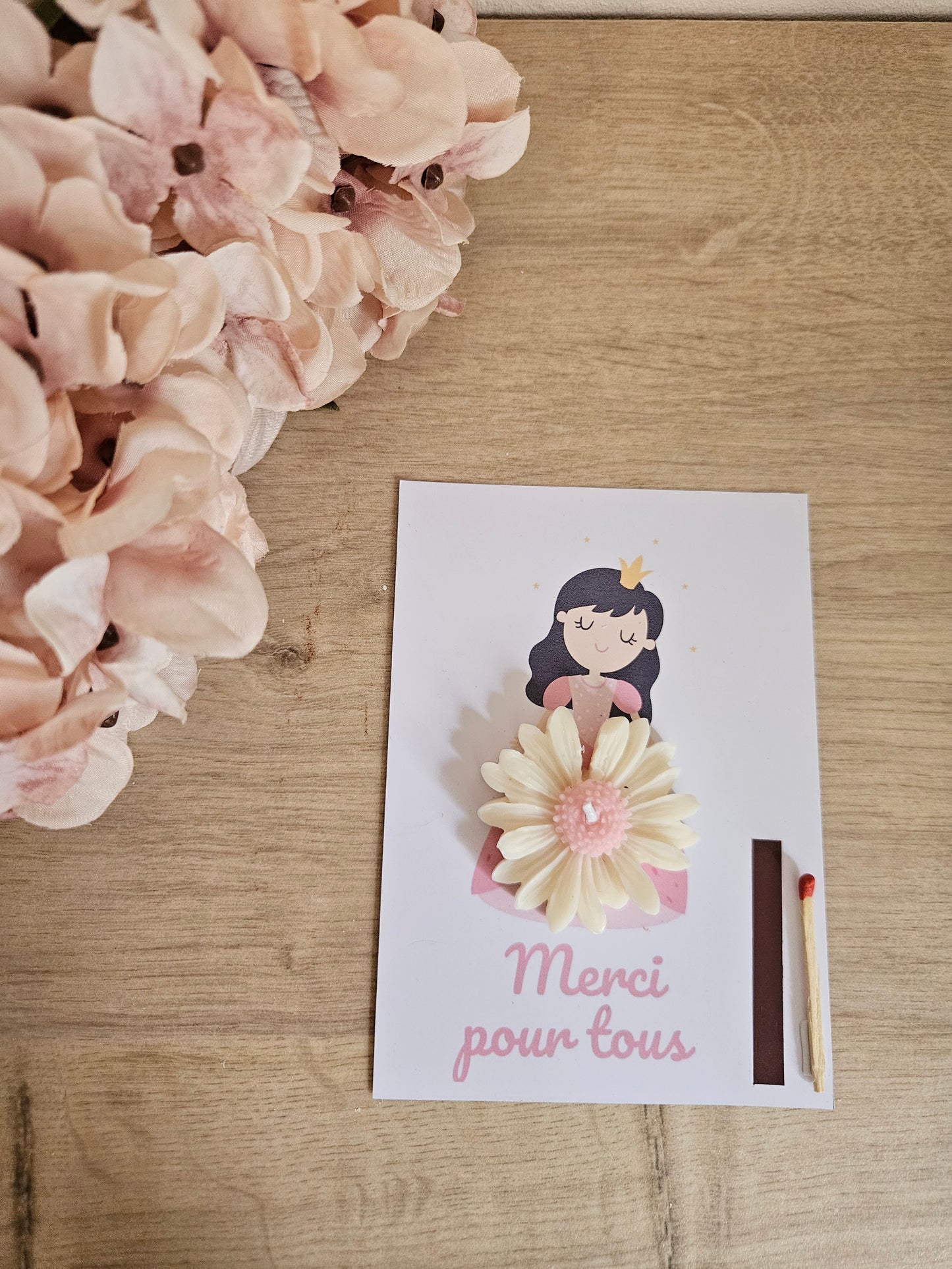 Carte parfumé princesse