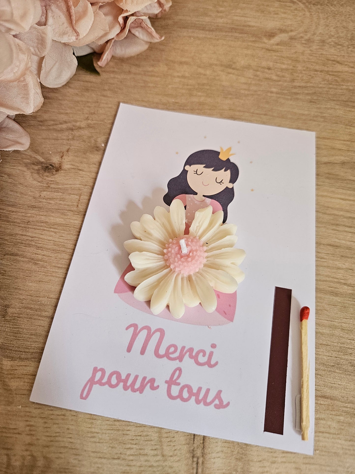Carte parfumé princesse