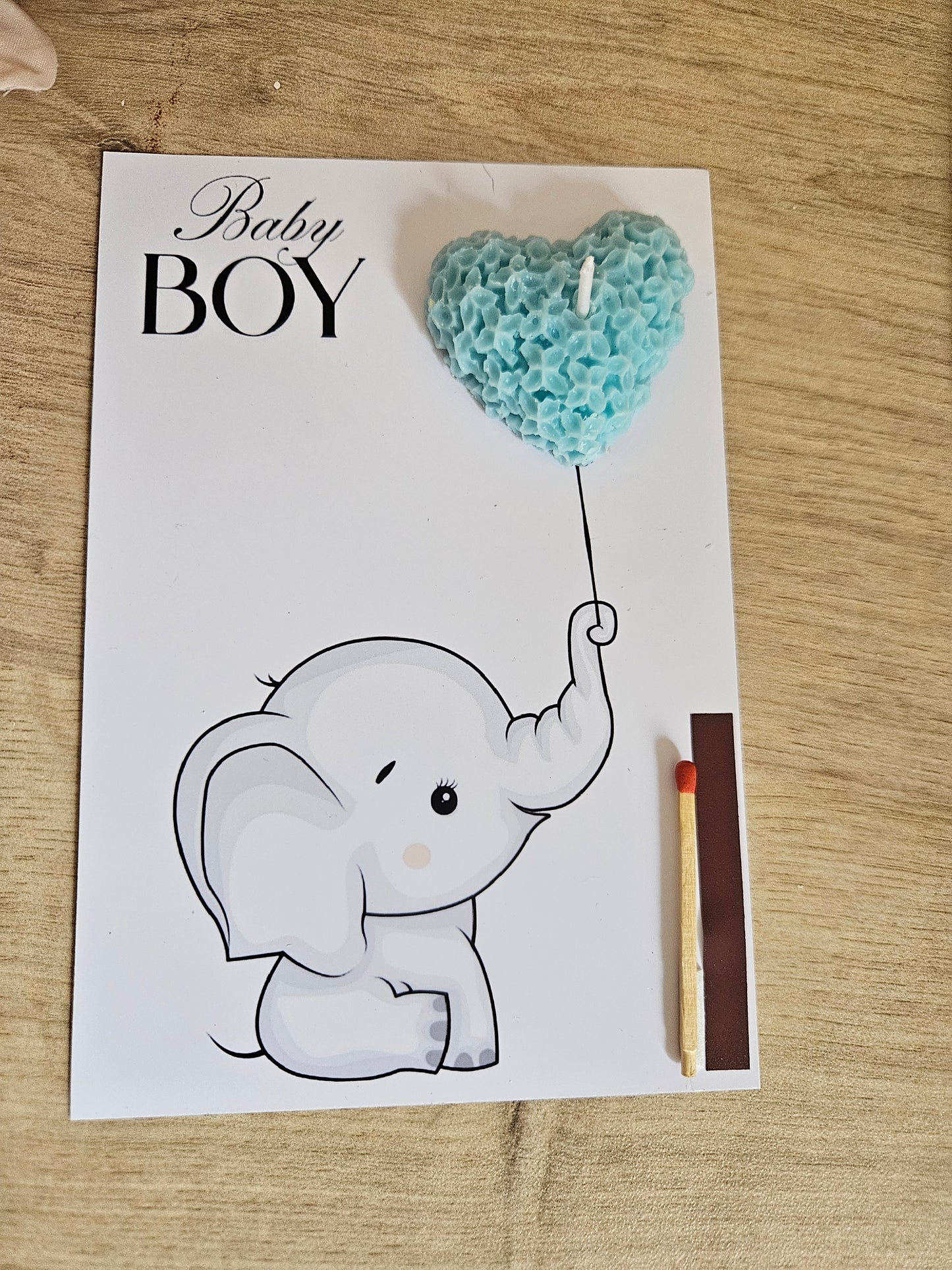 Carte parfumé baby boy