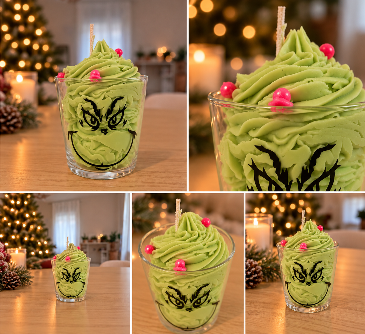 Bougie grinch