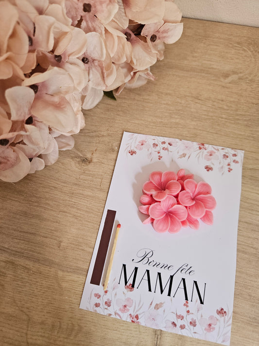 Carte parfumé bonne fête maman