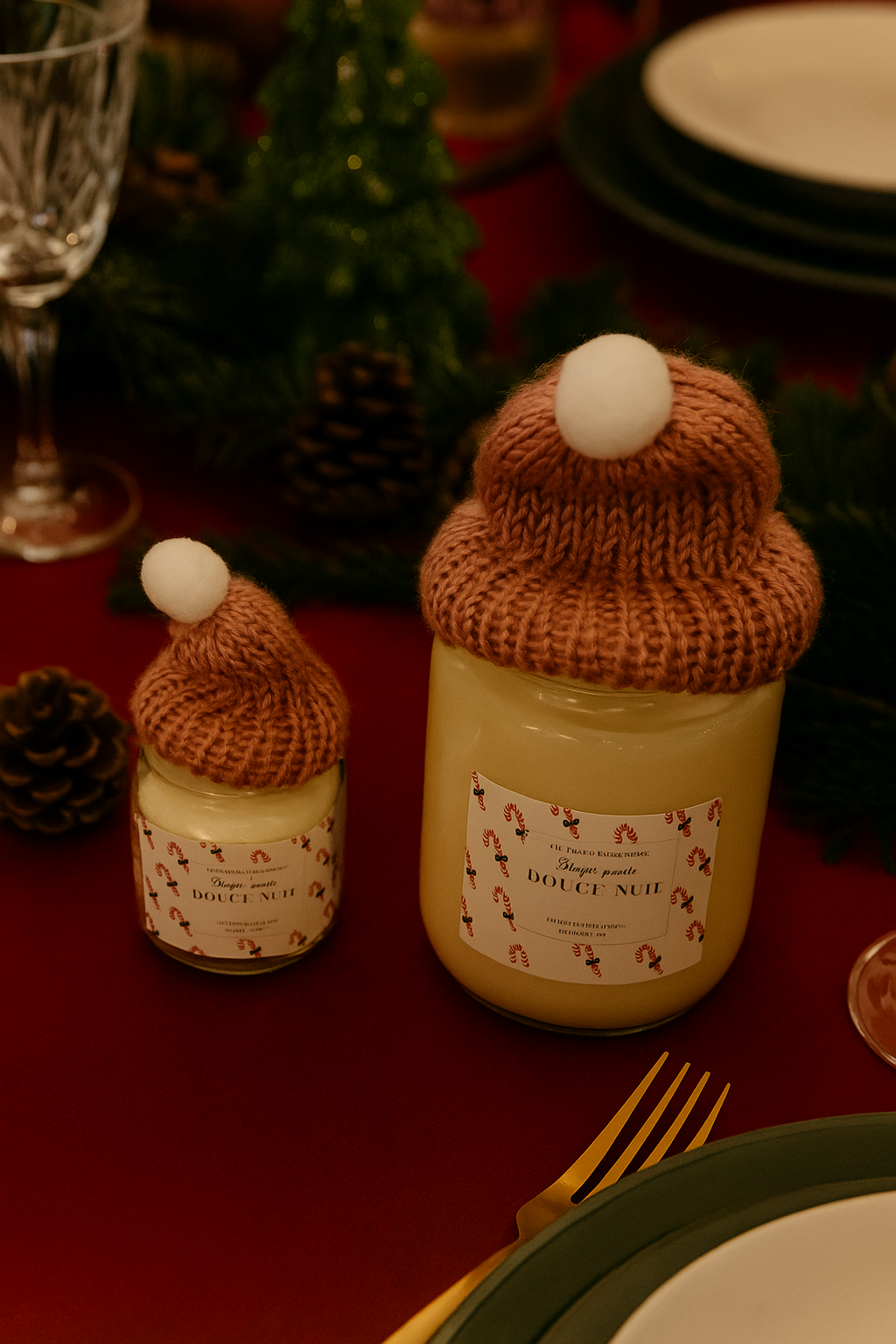 Bougie douce nuit petite